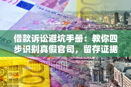 济南借款诉讼避坑手册：教你四步识别真假官司，留存证据不踩雷