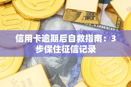 济南信用卡逾期后自救指南：3步保住征信记录