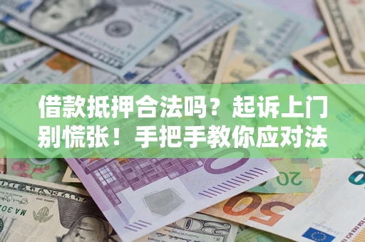 济南借款抵押合法吗？起诉上门别慌张！手把手教你应对法律程序