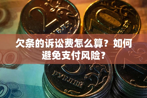 济南欠条的诉讼费怎么算？如何避免支付风险？